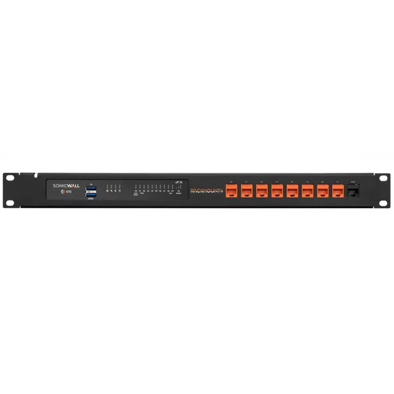 Rackmount komplektas RM-SW-T11, skirtas SonicWall TZ270W, TZ370W, TZ470W tinklo saugos įrenginiams
