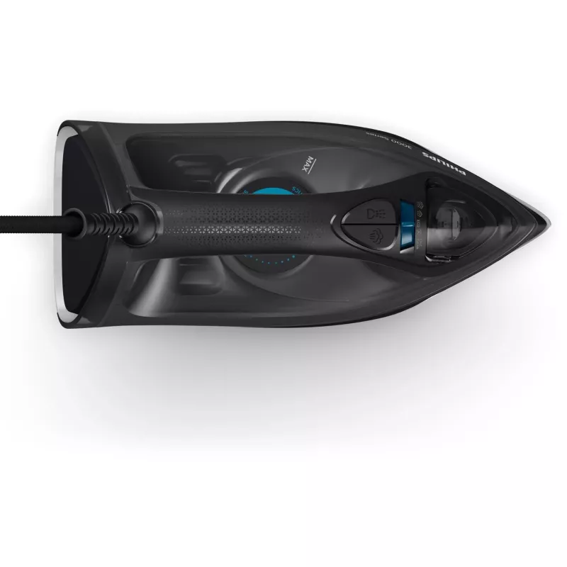 Philips 3000 serijos DST3041/80 lygintuvas su garu, keraminis padas, 2600 W, juodas
