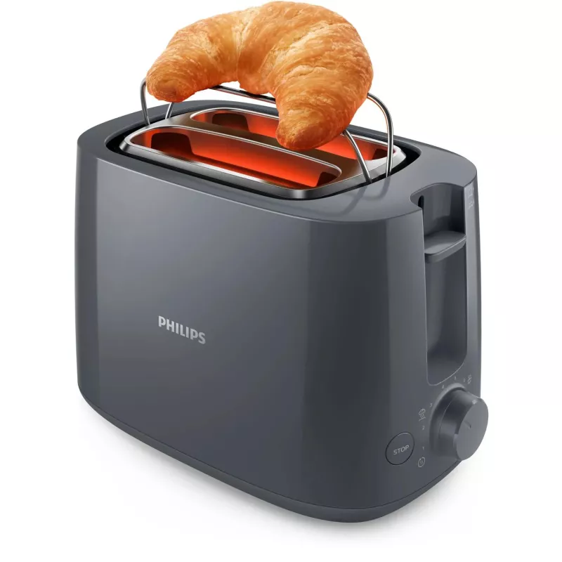 Philips Daily Collection HD2581/10 skrudintuvas 8 2 griežinėliai 900 W Pilka