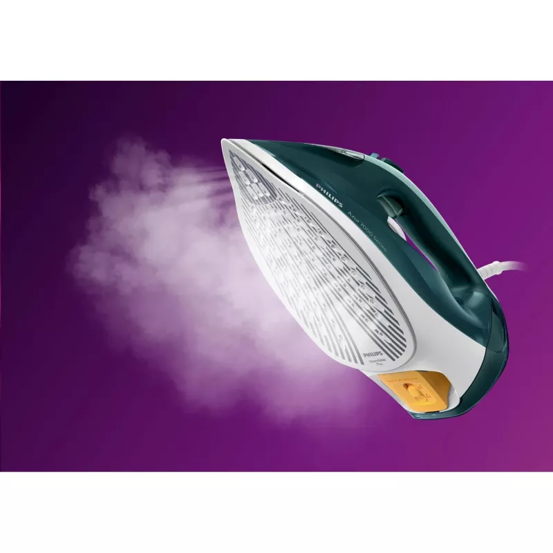 Philips 7000 serijos DST7031/70 garinis lygintuvas SteamGlide Plus padas 2800 W Žalia, Mėtų spalva