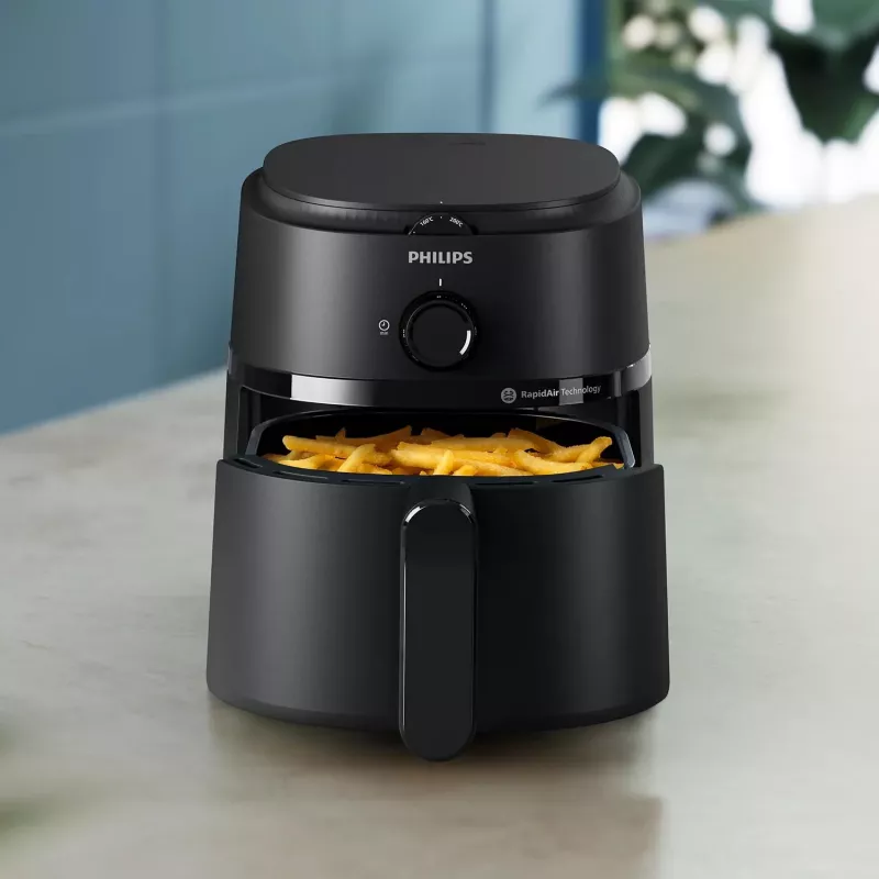 Karšto oro gruzdintuvė Philips 1000 serija NA110/00 3.2 L 1300 W Juoda