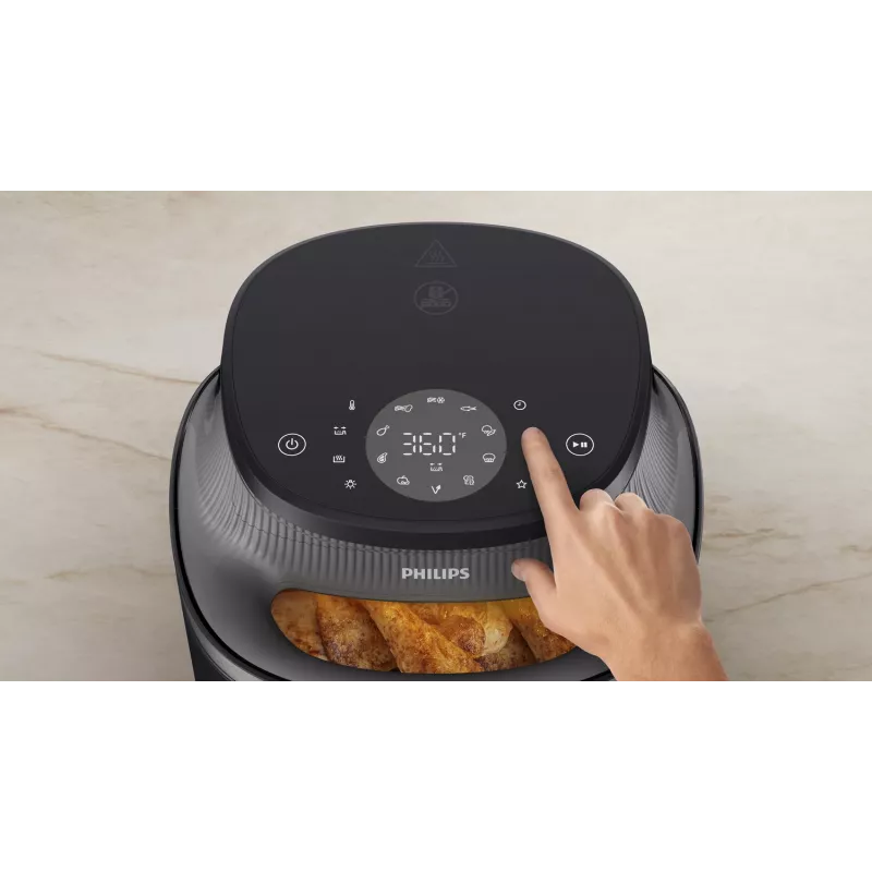 Karšto oro gruzdintuvė Philips 3000 Series Ovi XL NA341/00 – RapidAir Plus stalviršinė gruzdintuvė