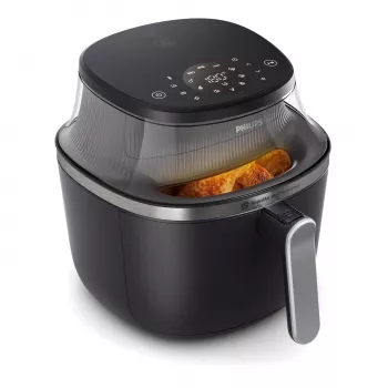 Philips 3000 serijos NA331/00 gruzdintuvė Viena 6,2 L Atskira 1700 W Karšto oro gruzdintuvė Juoda, Sidabrinė