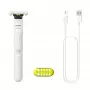 Philips Norelco OneBlade QP1924/22 Intimate, įmontuota baterija, šlapiam ir sausam skutimui, balta