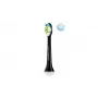 Šepetėlių galvutės dantų šepetėliui Philips HX6066/88 Optimal White, 6 vnt., juodos, keičiamos kas 3 mėn.