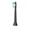 Šepetėlių galvutės dantų šepetėliui Philips HX6066/88 Optimal White, 6 vnt., juodos, keičiamos kas 3 mėn.