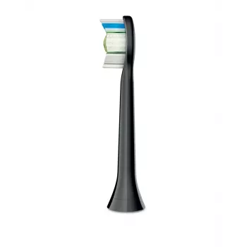 Šepetėlių galvutės dantų šepetėliui Philips HX6066/88 Optimal White, 6 vnt., juodos, keičiamos kas 3 mėn.