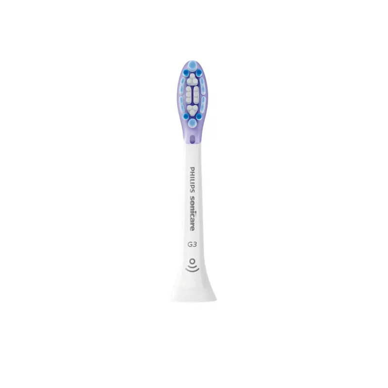 Pakeitimo šepetėlio galvutės Philips Premium Gum Care HX9055/87 – 5 vnt., baltos, 3 mėnesių keitimo intervalas