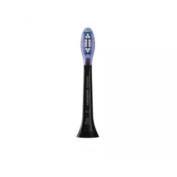 Philips Premium Gum Care HX9055/88 dantų šepetėlio galvutės – 5 vnt. juodos, 3 mėnesių keitimo ciklas