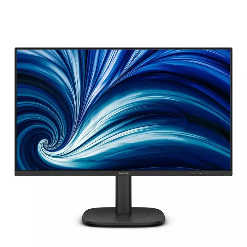 Monitorius Philips 24B2U3601 23.8 colio (60,5 cm) IPS Quad HD 2560x1440, USB 3.2 šakotuvas, USB-C, garsiakalbiai, reguliuojamas aukštis, VESA, juodas