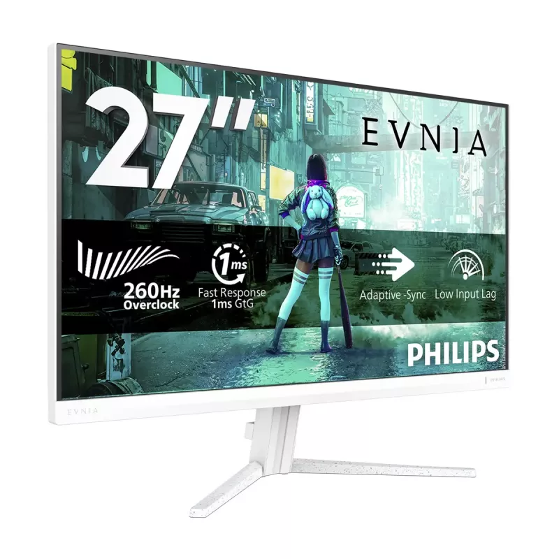 Monitorius Philips 27M2N3201PL/00 27 colių IPS FHD 1920×1080 16:9 178° VESA Baltas