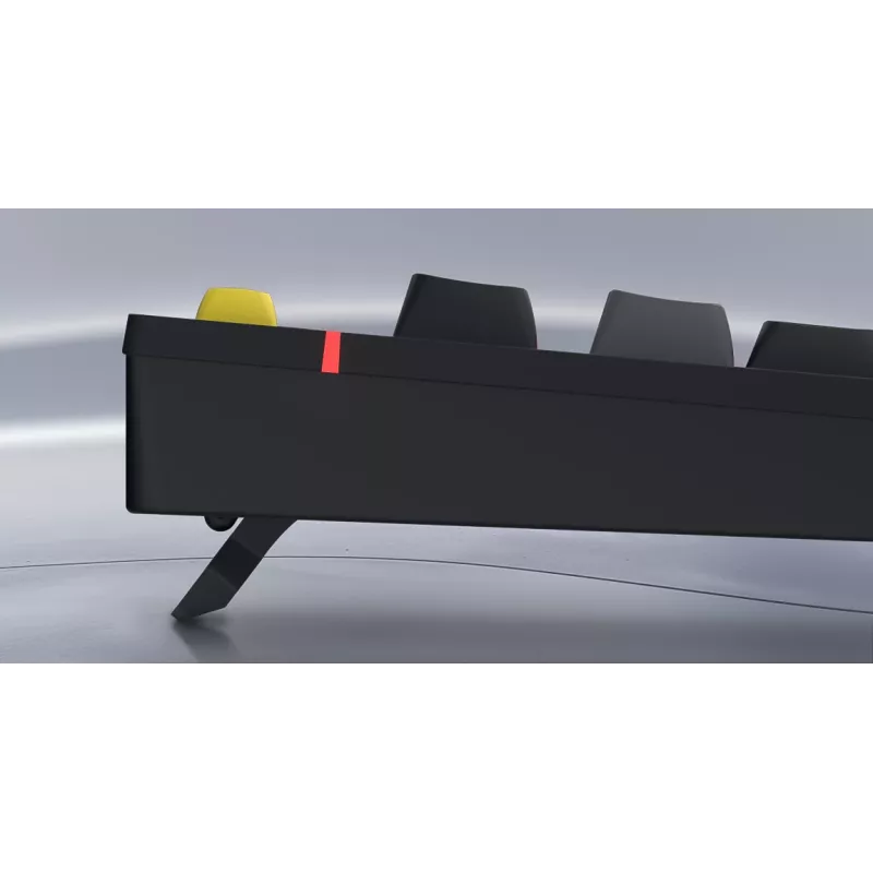 HATOR Icefall klaviatūra membraninė USB QWERTY amerikietiška balta Full-size RGB LED