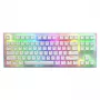 HATOR Gravity X TKL klaviatūra žaidimams USB QWERTY US English balta