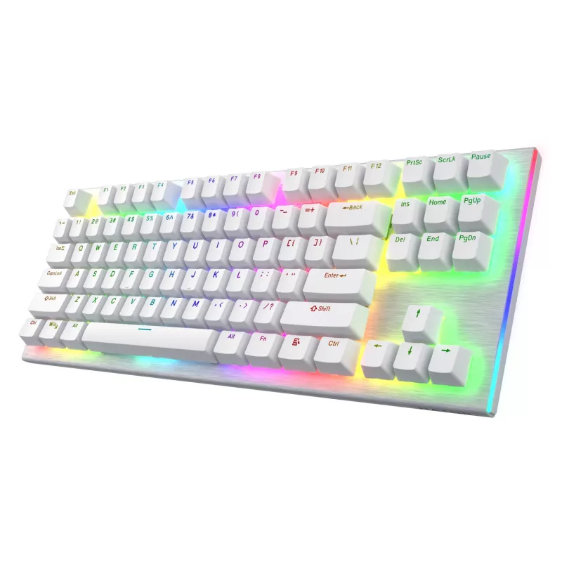 HATOR Gravity X TKL klaviatūra žaidimams USB QWERTY US English balta