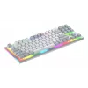 HATOR Gravity TKL klaviatūra žaidimams USB QWERTY US anglų balta