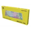 HATOR Gravity TKL klaviatūra žaidimams USB QWERTY US anglų balta