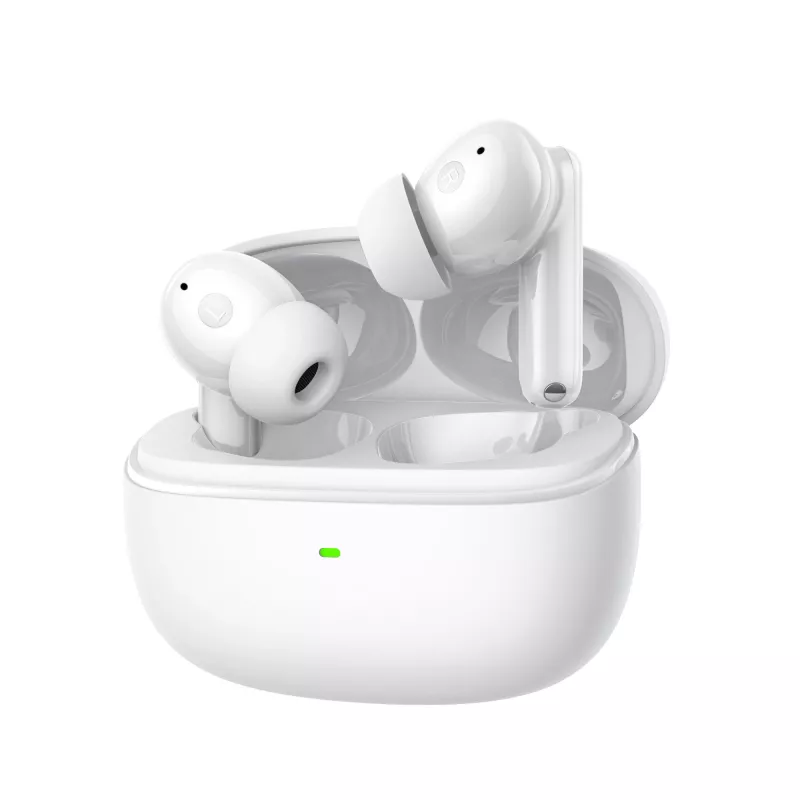 HATOR Hyperpunk Truepods Hybrid ANC belaidės ausinės TWS, triukšmo slopinimas, baltos