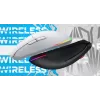 HATOR Pulsar 3 Wireless, juoda - Optiniai jungikliai Yellow 100M PixArt PMW 3311 (HTM630)