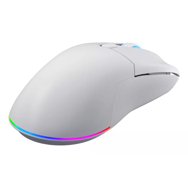 HATOR Pulsar 3 Wireless, balta - Optiniai jungikliai Yellow 100M, PixArt PMW 3311 (HTM631)