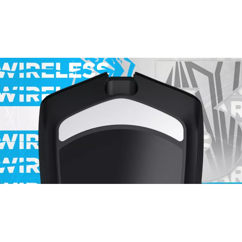 HATOR Pulsar 3 Wireless, balta - Optiniai jungikliai Yellow 100M, PixArt PMW 3311 (HTM631)