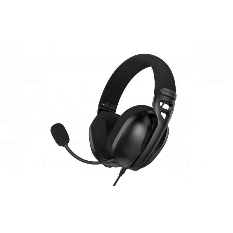 HATOR Hyperpunk 3 USB ausinės su laidu, žaidimams, USB Type-C / USB Type-A, juodos