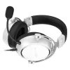 HATOR HYPERGANG 3 Hi-Res ausinės su mikrofonu, laidinės, USB Type-C / USB Type-A, baltos