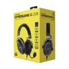 HATOR Hypergang 3 USB ausinės – laidinės ir belaidės, žaidimų, USB Type-C / USB Type-A, Bluetooth, juodos