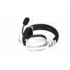 Ausinės HATOR Hyperpunk 3 Wireless belaidės ir laidinės, žaidimų, USB Type-C / USB Type-A, Bluetooth, balta