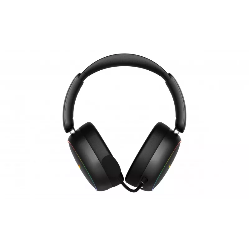 HATOR Phoenix 2 Wireless belaidės ir laidinės ausinės žaidimams, USB Type-C / USB Type-A, Bluetooth, juodos