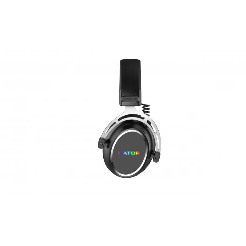 HATOR Hypergang 3 Wireless belaidės ausinės su mikrofonu, USB-C / USB-A, Bluetooth, juodos