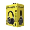 HATOR Hypergang 3 Wireless belaidės ausinės su mikrofonu, USB-C / USB-A, Bluetooth, juodos