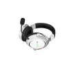 HATOR Hypergang 3 Wireless belaidės ausinės lankeliu, USB Type-C / USB Type-A, Bluetooth, balta