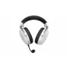 HATOR Hypergang 3 Wireless belaidės ausinės lankeliu, USB Type-C / USB Type-A, Bluetooth, balta