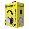 HATOR Hypergang 3 Wireless belaidės ausinės lankeliu, USB Type-C / USB Type-A, Bluetooth, balta