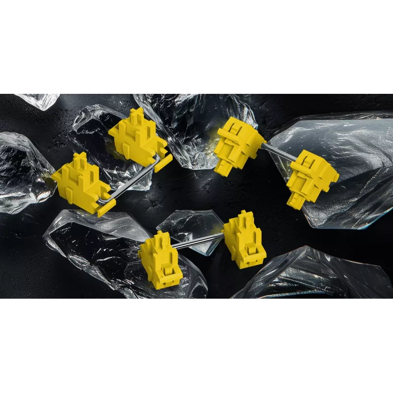 HATOR Rockfall 3 TKL Wireless, juoda, QMK/VIA, OMA profilio baltai-juodi klavišai, linijiniai mechaniniai karštai keičiami jungikliai, US ANSI išdėstymas (HTK850)