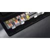 HATOR Rockfall 3 TKL Wireless, juoda, QMK/VIA, OMA profilio baltai-juodi klavišai, linijiniai mechaniniai karštai keičiami jungikliai, US ANSI išdėstymas (HTK850)