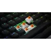 HATOR Rockfall 3 TKL Wireless, juoda, QMK/VIA, OMA profilio baltai-juodi klavišai, linijiniai mechaniniai karštai keičiami jungikliai, US ANSI išdėstymas (HTK850)