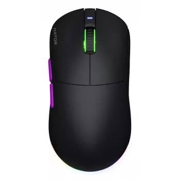 HATOR Quasar 3 Ultra 8K Wireless pelė žaidimams ambidekstrinė RF belaidė + Bluetooth + USB Type-A optinė 30000 DPI