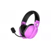 Ausinės HATOR Hyperpunk 3 Wireless belaidės ir laidinės, žaidimams, USB Type-C / USB Type-A, Bluetooth, violetinės