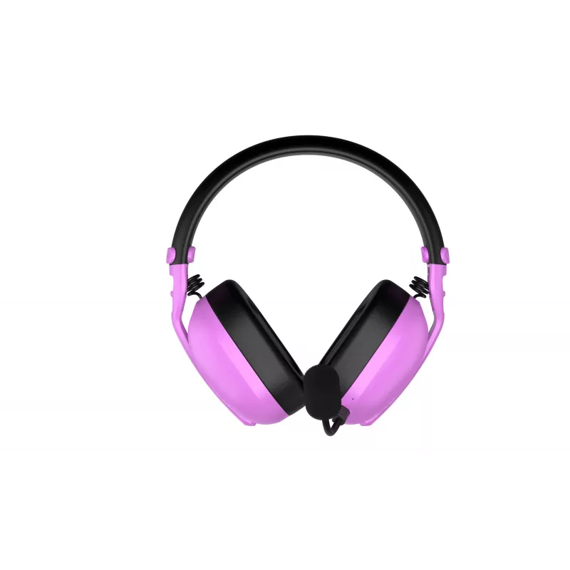 Ausinės HATOR Hyperpunk 3 Wireless belaidės ir laidinės, žaidimams, USB Type-C / USB Type-A, Bluetooth, violetinės