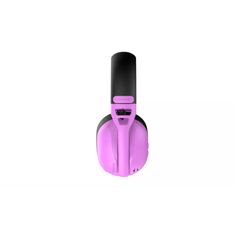 Ausinės HATOR Hyperpunk 3 Wireless belaidės ir laidinės, žaidimams, USB Type-C / USB Type-A, Bluetooth, violetinės