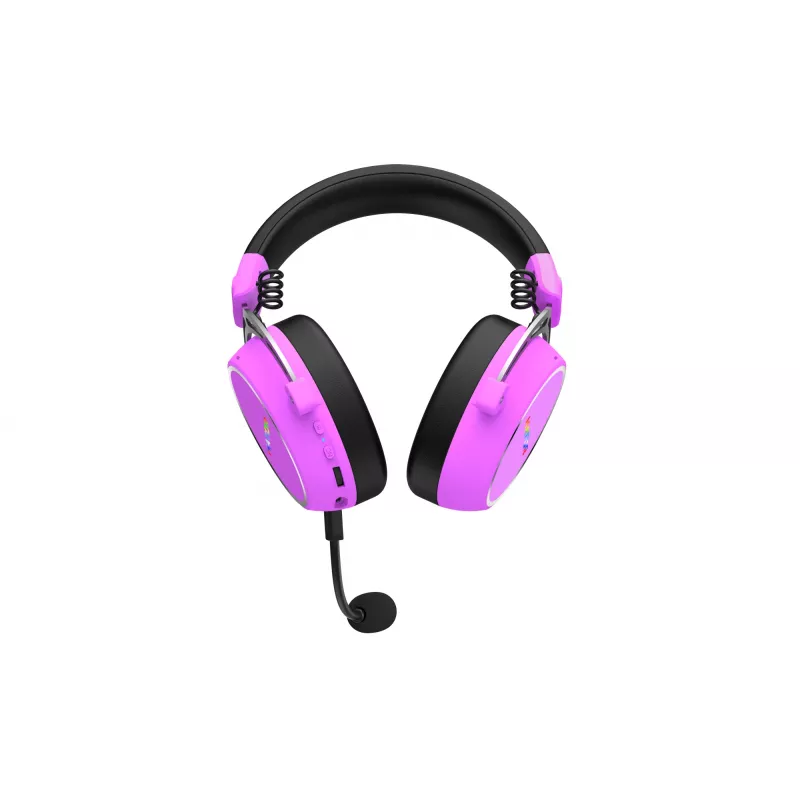 Ausinės HATOR Hypergang 3 Wireless violetinės