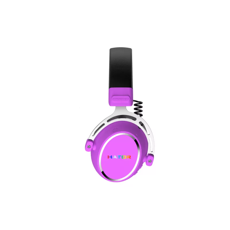 Ausinės HATOR Hypergang 3 Wireless violetinės