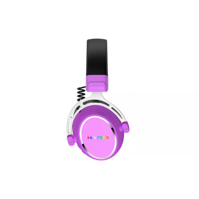 Ausinės HATOR Hypergang 3 Wireless violetinės