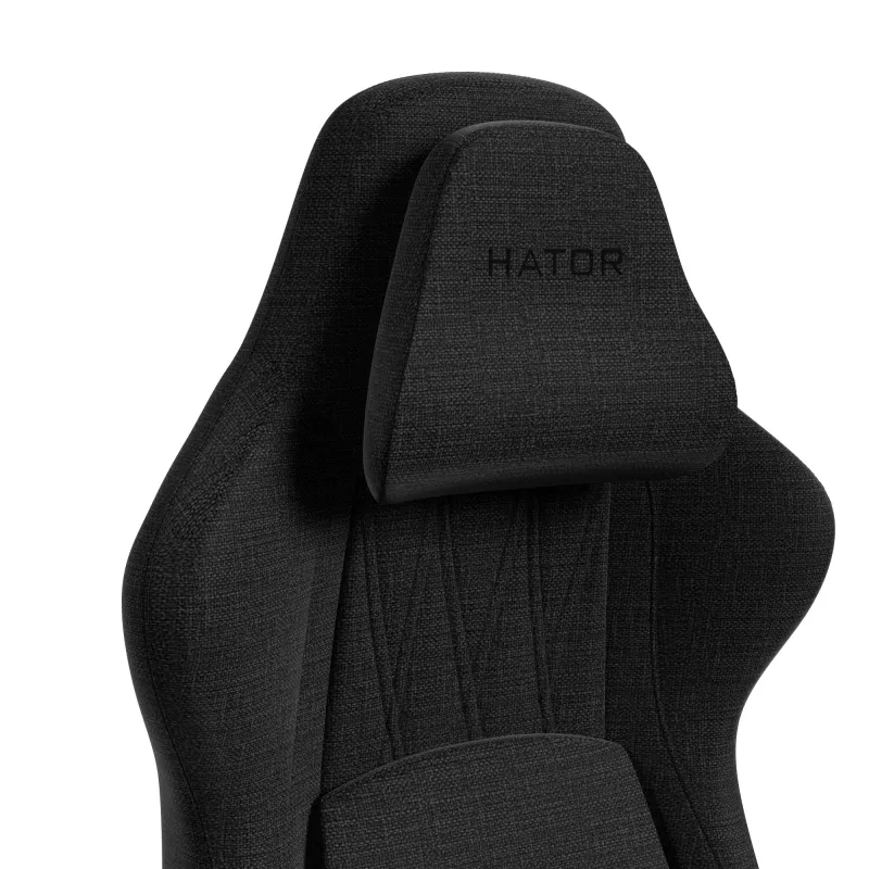 HATOR Darkside 3M Fabric (HTC3010M) Juoda – universali žaidimų kėdė