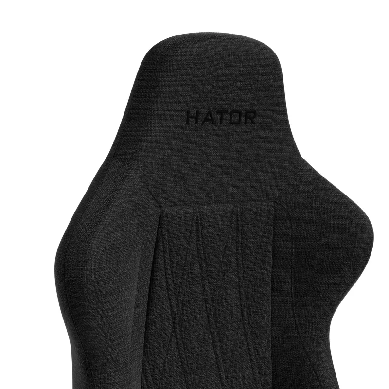 HATOR Darkside 3M Fabric (HTC3010M) Juoda – universali žaidimų kėdė