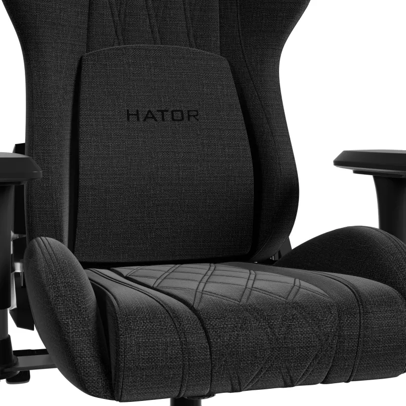 HATOR Darkside 3M Fabric (HTC3010M) Juoda – universali žaidimų kėdė