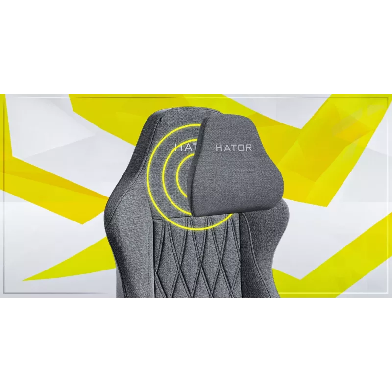 HATOR Darkside 3M Fabric (HTC3010M) Juoda – universali žaidimų kėdė