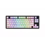 HATOR Skyfall Wireless 80 klaviatūra žaidimams USB + RF belaidis + Bluetooth QWERTY JAV anglų juoda, balta