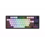HATOR Skyfall Pro Wireless 80 klaviatūra žaidimams USB + RF belaidis + Bluetooth QWERTY JAV anglų juoda, pilka